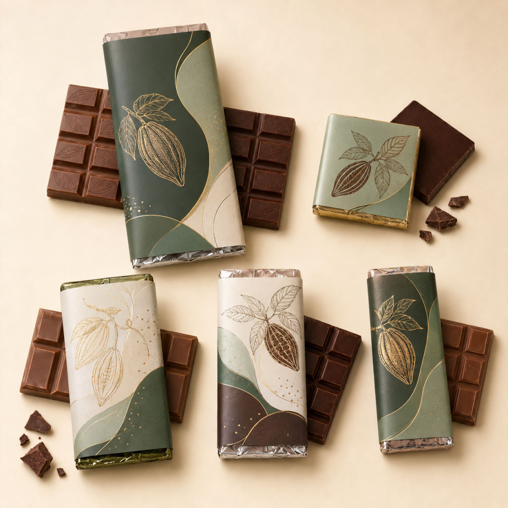 custom branded chocolate